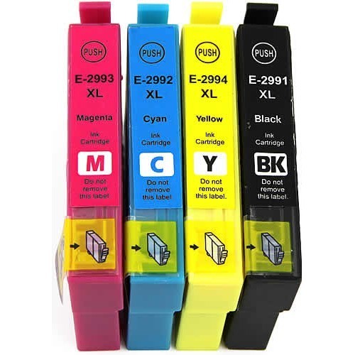 Compatible Epson 29XL C13T29934010 Ink Cartridges Value Pack