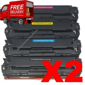 Compatible HP 128A CE320A CE321A CE322A CE323A Toner Deal X2