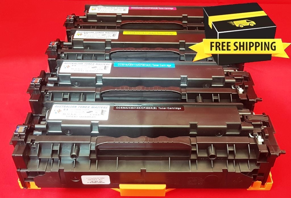 Compatible HP 304A CC530A CC531A CC532A CC533A Toner Deal X1