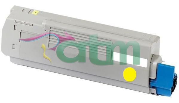 Compatible Oki C610n 44315309 Yellow Toner Cartridge