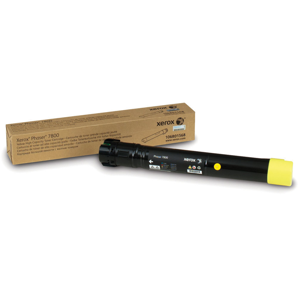 Fuji Xerox Phaser 7800dn 106R01576 Genuine Yellow Toner