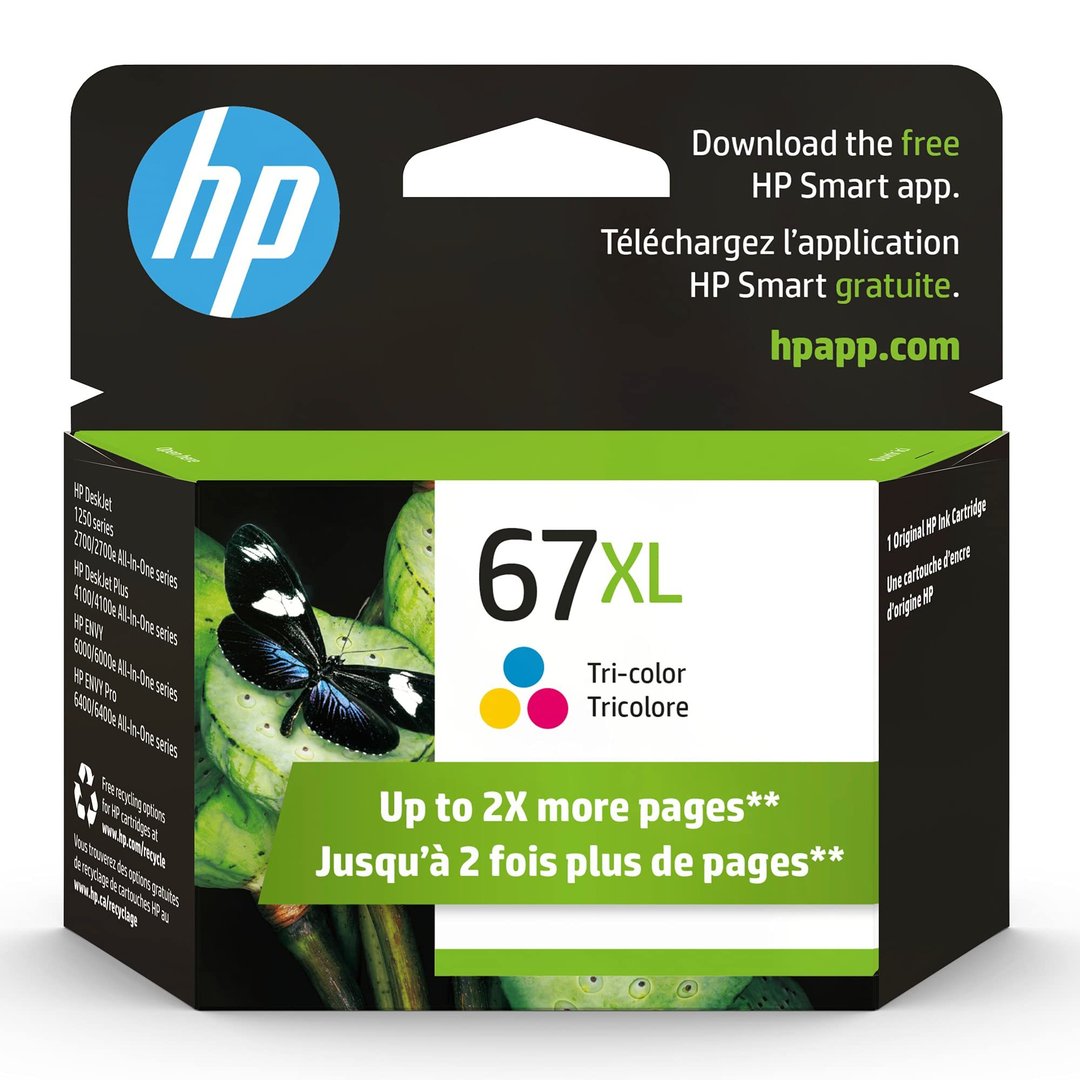 HP 67XL-3YM58AA Genuine-Colour Ink-Cartridge