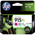 HP 915XL-3YM20AA Genuine-Magenta Ink-Cartridge