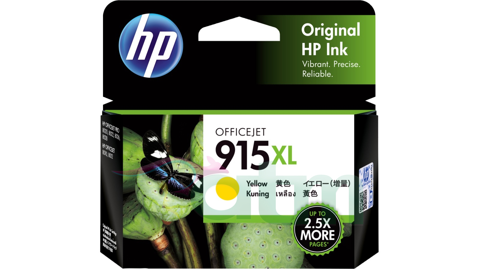 HP 915XL-3YM21AA Genuine Yellow-Ink-Cartridge