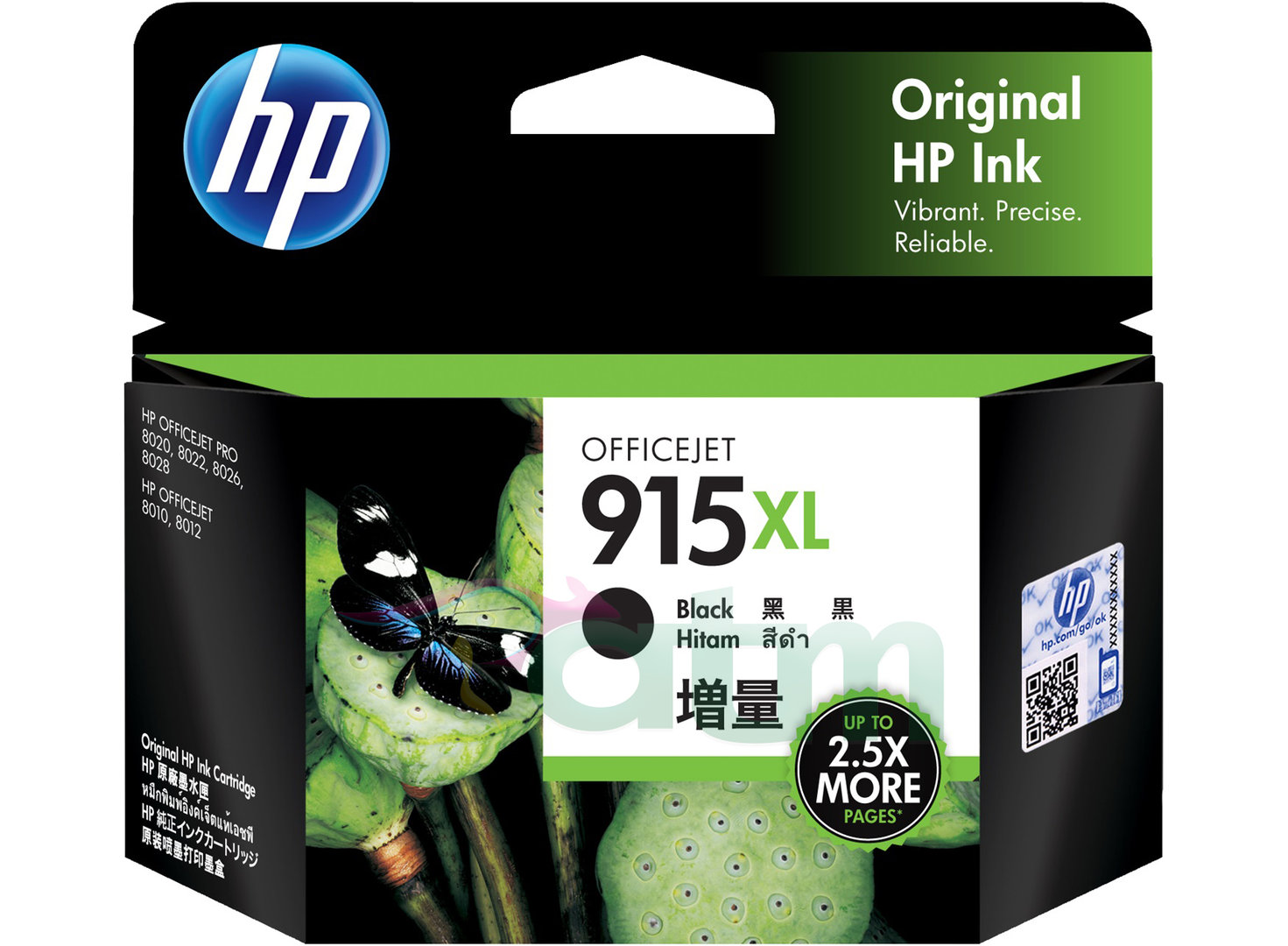 HP 915XL-3YM22AA Genuine Black-Ink-Cartridge