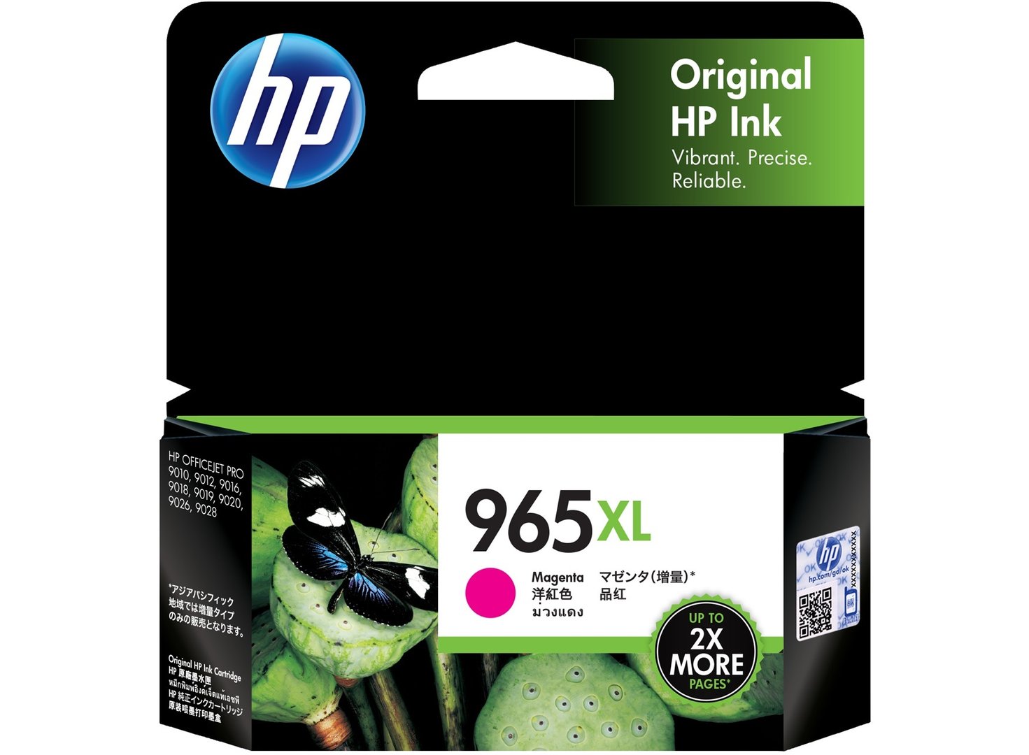 HP 965XL-3JA82AA Genuine-Magenta Ink-Cartridge