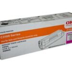 Oki C5100 C5300 42127410 Genuine Magenta Toner