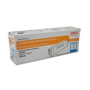 Oki C5100 C5300 42127411 Genuine Cyan Toner