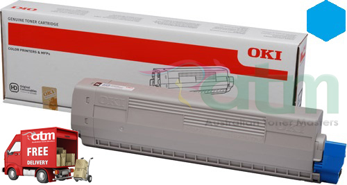 Oki C910n 44036039 Genuine Cyan Toner Cartridge