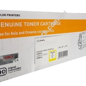 Oki MC852 44643021 Genuine Yellow Toner Cartridge