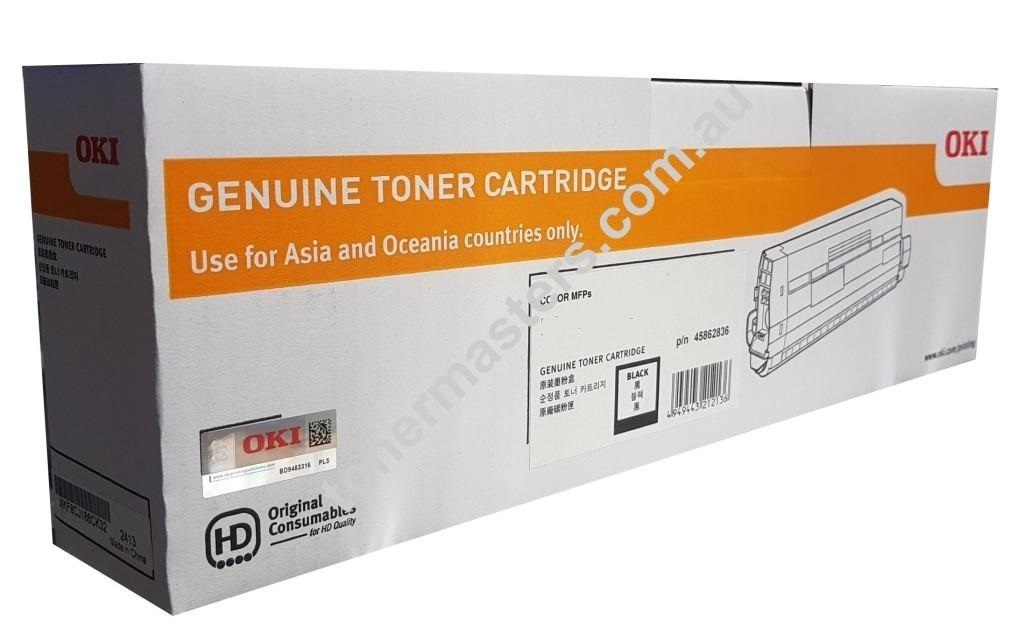 Oki MC862DN 44643028 Genuine Black Toner Cartridge