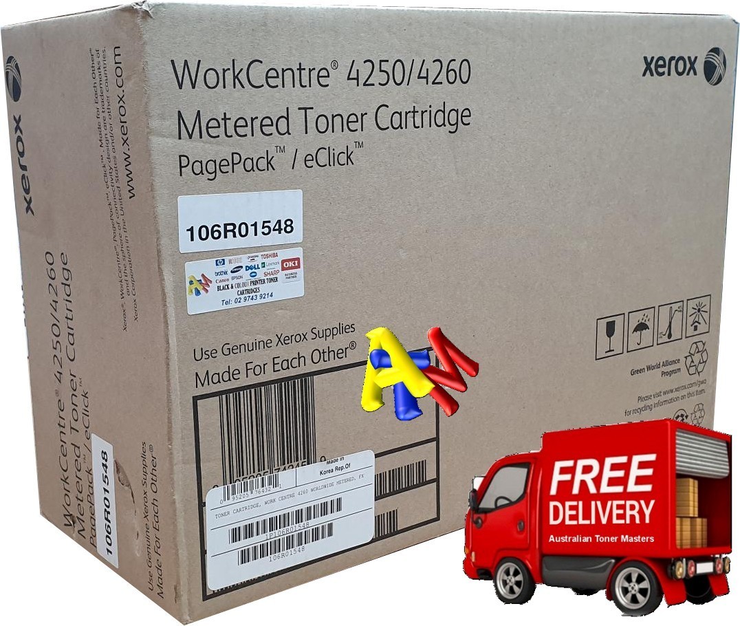 Fuji Xerox WorkCentre 4250 4260 106R01548 Genuine Metered Toner